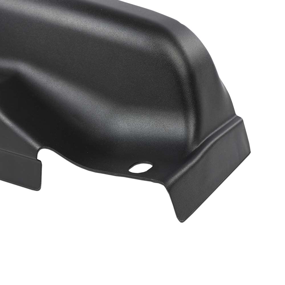 G-PLUS Outer Rocker Panels Compatible with Ford F150 2009-2014 4 Door Crew Cab Black