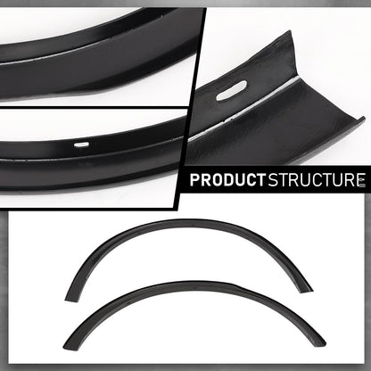 G-PLUS 4PCS Fender Flares Compatible with Subaru Outback 2015-2019 Wheel Arch Molding Kit E201SAL000, 037815, 037815LR, 037815RR, Factory Style Black