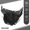 G-PLUS Fender Liner Front Passenger Right Side Compatible with Audi Q3 & Q3 Quattro 2015-2018 8U0853888D, AU1249139 Black