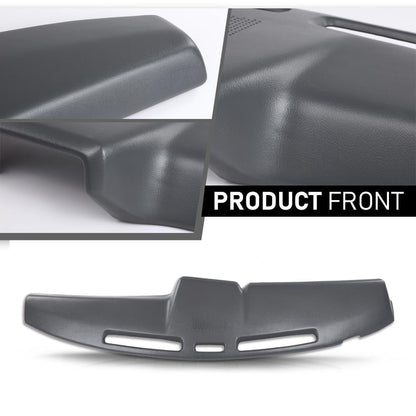 G-PLUS Dash Cover Compatible with Ford F100 F150 F250 F350 Bronco 1980-1986 12108LGR Light Gray