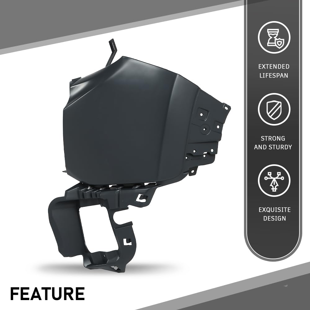 G-PLUS Rear Right Bumper Cover Upper, Compatible with Jeep Renegade 2015-2023, Passenger Side, 6SC03TZZAA, 5VW86TZZAA, 5VW86NKPAA