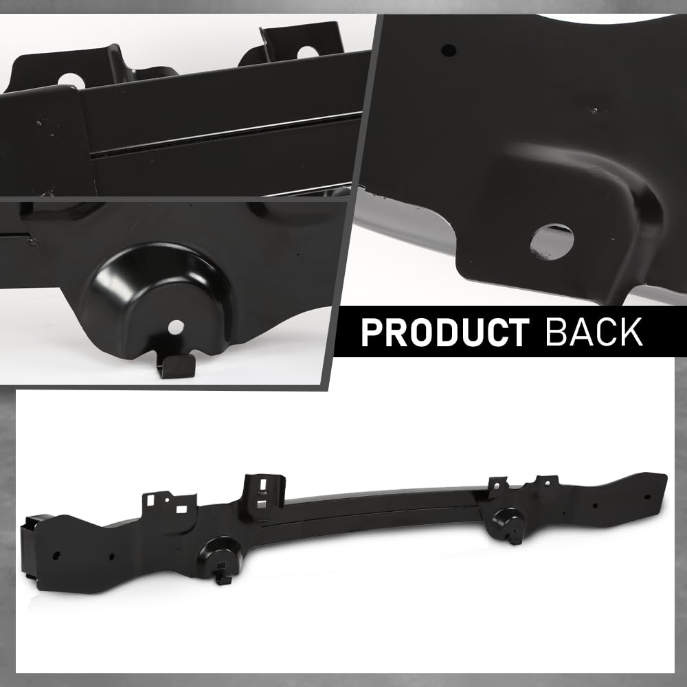 G-PLUS Black Front Bumper Reinforcement Compatible with Cadillac Escalade ESV 2021 2022 2023 2024, Compatible with Chevy Suburban Tahoe 2021-2024, Fit GMC Yukon & Yukon XL 2021-2024 84796459