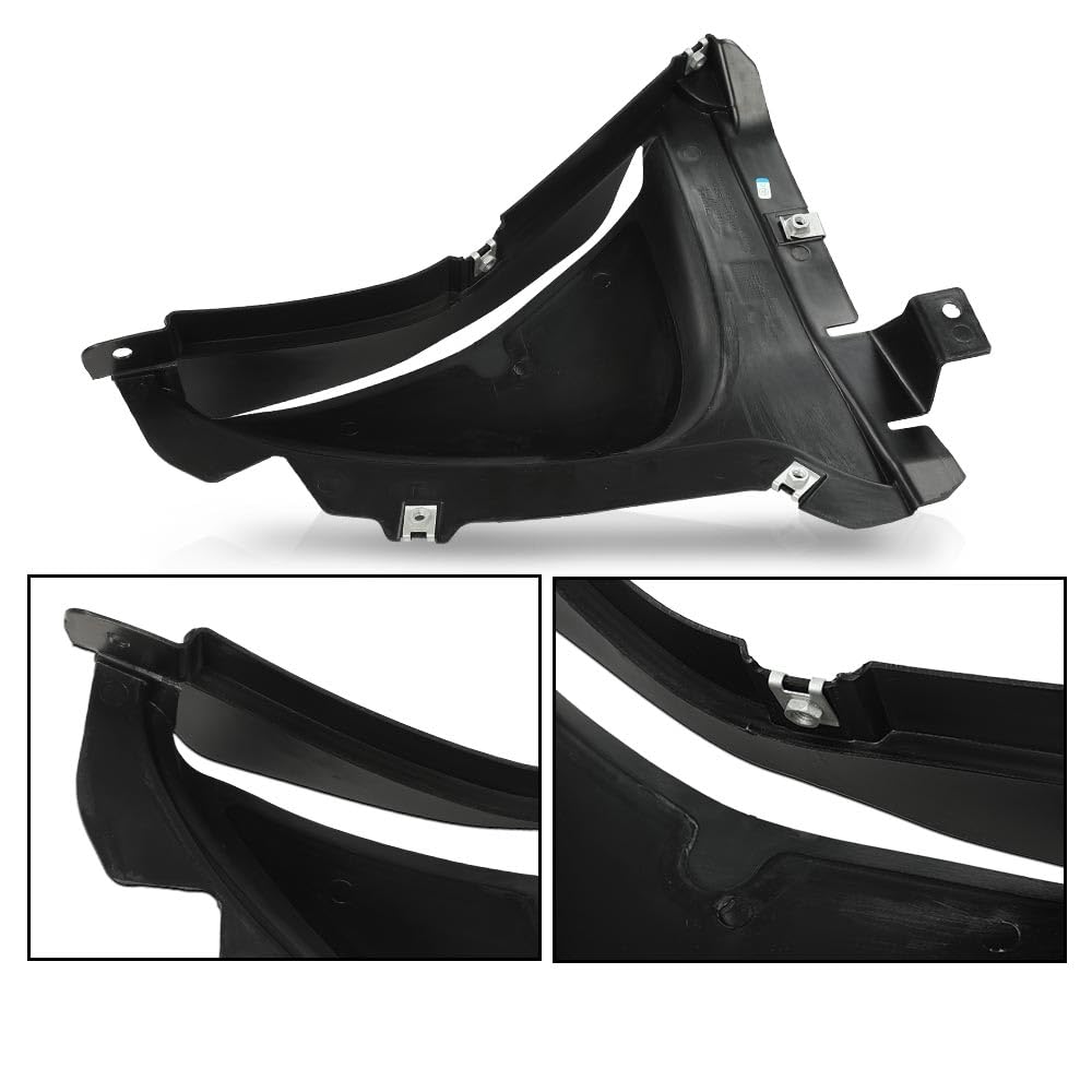 G-PLUS Front Engine Splash Shield Left & Right Side Compatible with BMW 5-Series/Fit 535i 550i 528i Base 2011-2016 2.0L 3.0L 4.4L BM1228155, BM1228154