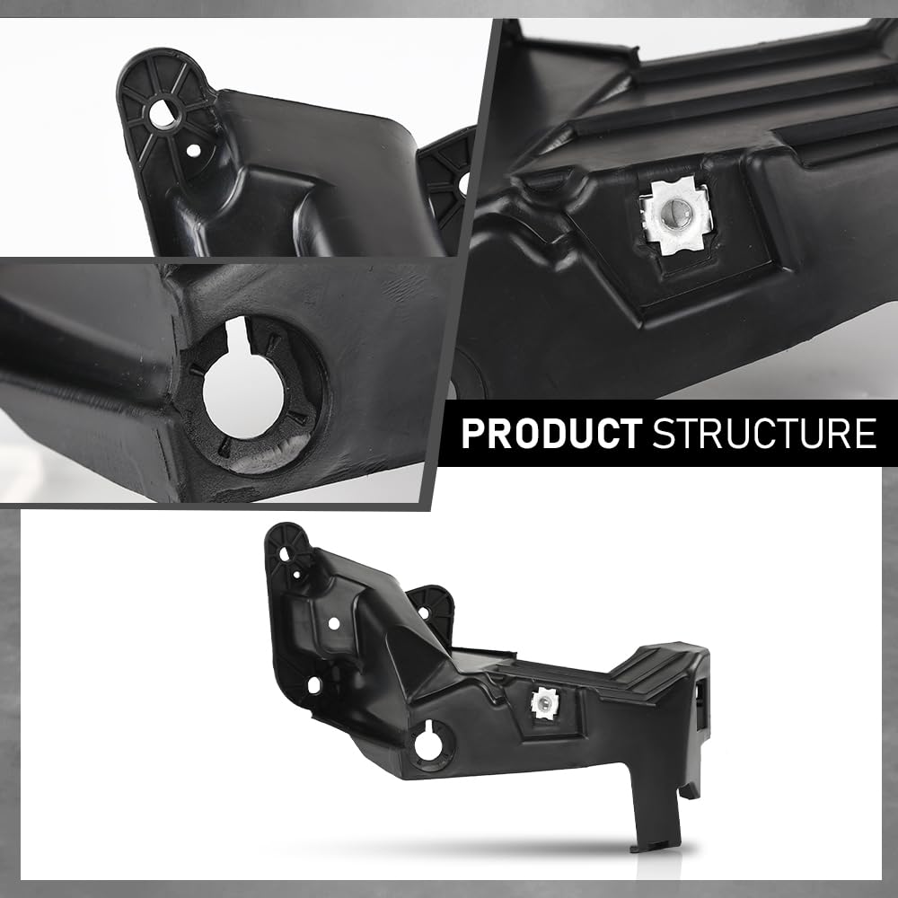 G-PLUS Right Front Bumper Fascia Support Bracket Compatible with Jeep Cherokee 2019-2023 68438630AB