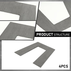 G-PLUS Lowering Truck C Notch Kit for Truck Silver Product Specifications