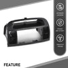 G-PLUS Upper Center Dash Trim Radio Bezel Ac Air Vents Black Compatible with Toyota Camry 2002-2006