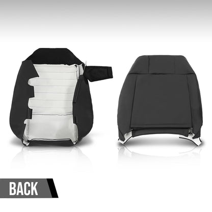 G-PLUS Driver Bottom and Top Seat Cover Compatible with Ford Mustang 2005-2009 Black Car Seat Cover Replacement