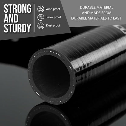 G-PLUS Lower Radiator Hose Compatible with Massey Ferguson GC2300 GC2310 GC2400 GC2410 Tractors 4264879M1, 6259100M1 Black