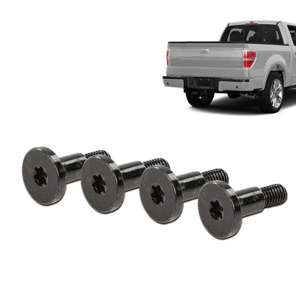 G-PLUS Tailgate Cover Cap Screws Bolts Black Compatible with 2008-2014 F150 excluding Flareside