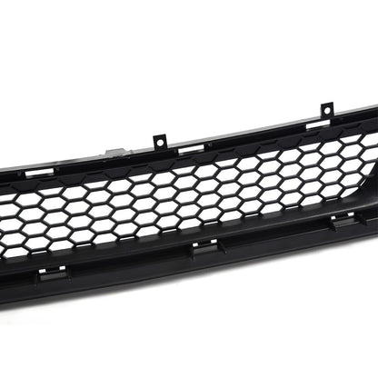 G-PLUS ABS Front Bumper Lower Grille Grill Honeycomb Style w/o Chrome Surround Compatible with Ford Mustang 2018-2021 (Not Fit Shelby GT500 models)
