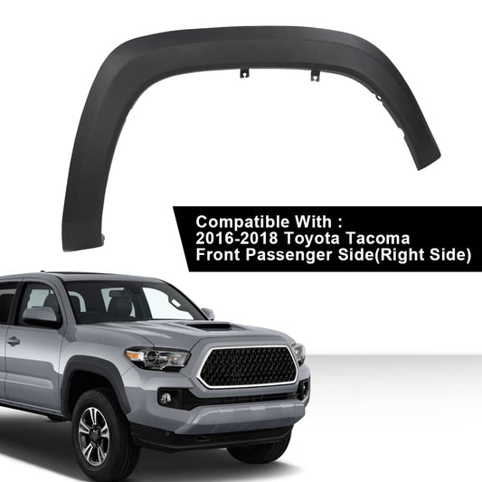 G-PLUS Fender Flares Compatible with Toyota Tacoma 2016-2021 Fender Flares Moulding Trim Wheel Opening Molding (Replace For# 7587104060 TO1291109C) Factory Style