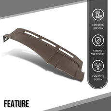 G-PLUS Dash Cover for Cadillac Escalade ESV EXT 2003-2006 TPE Brown Product Features