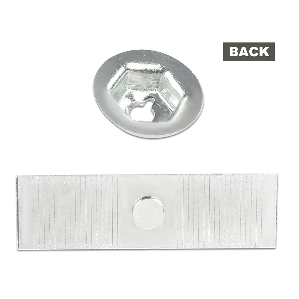 G-PLUS 1/2"-2-1/2" Compatible with Ford Body Fender Door Belt Trim Molding Push Clips 10pcs