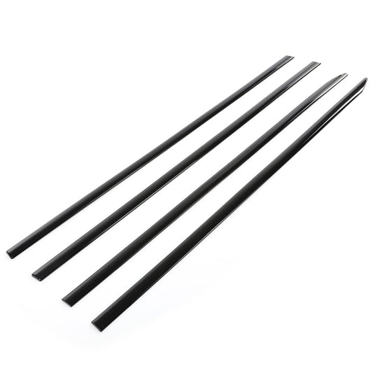 G-PLUS Chrome ABS Body Side Moldings Trim 4pcs Compatible with 2019-2021 Dodge RAM 1500 Crew Cab Door Molding Trim Kit Strips Universal Door Protector Automotive Molding Trim