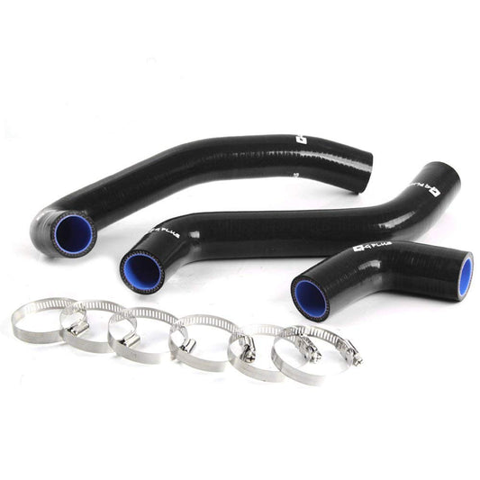 Silicone Radiator Hose Tube Clamps Kit Compatible For SCION XB XA BB 1NZ-FE/2NZ-FE 2004 2005 2006 2007 Black