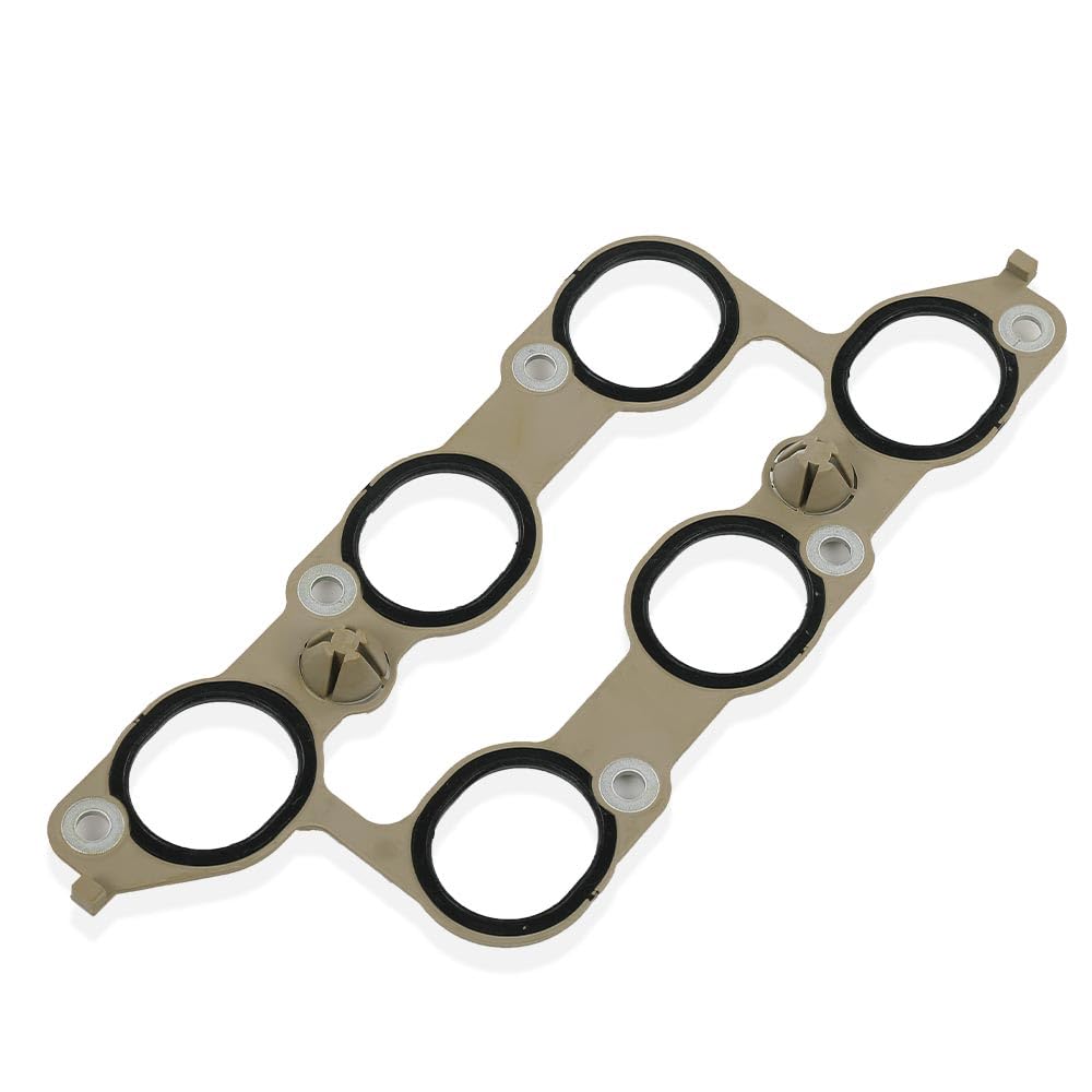 G-PLUS Intake Manifold Gasket 12673300, 12590958 Fit Buick Lacrosse 2010-2011/Cadillac CTS STS 2008-2011/Chevy Camaro 2010-2011/Caprice 2014-2017/Traverse 2014-2017/GMC Acadia 2014-2016