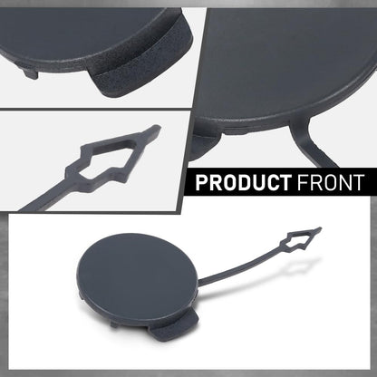 G-PLUS Front Bumper Tow Eye Cover Compatible with Jaguar XE XEL 2020-2021