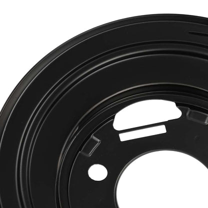 G-PLUS New Rear Brake Dust Shield Backing Plates Pair Compatible with 2000-2005 Ford Excursion/2000-2010 Ford F250 Super Duty TN02044