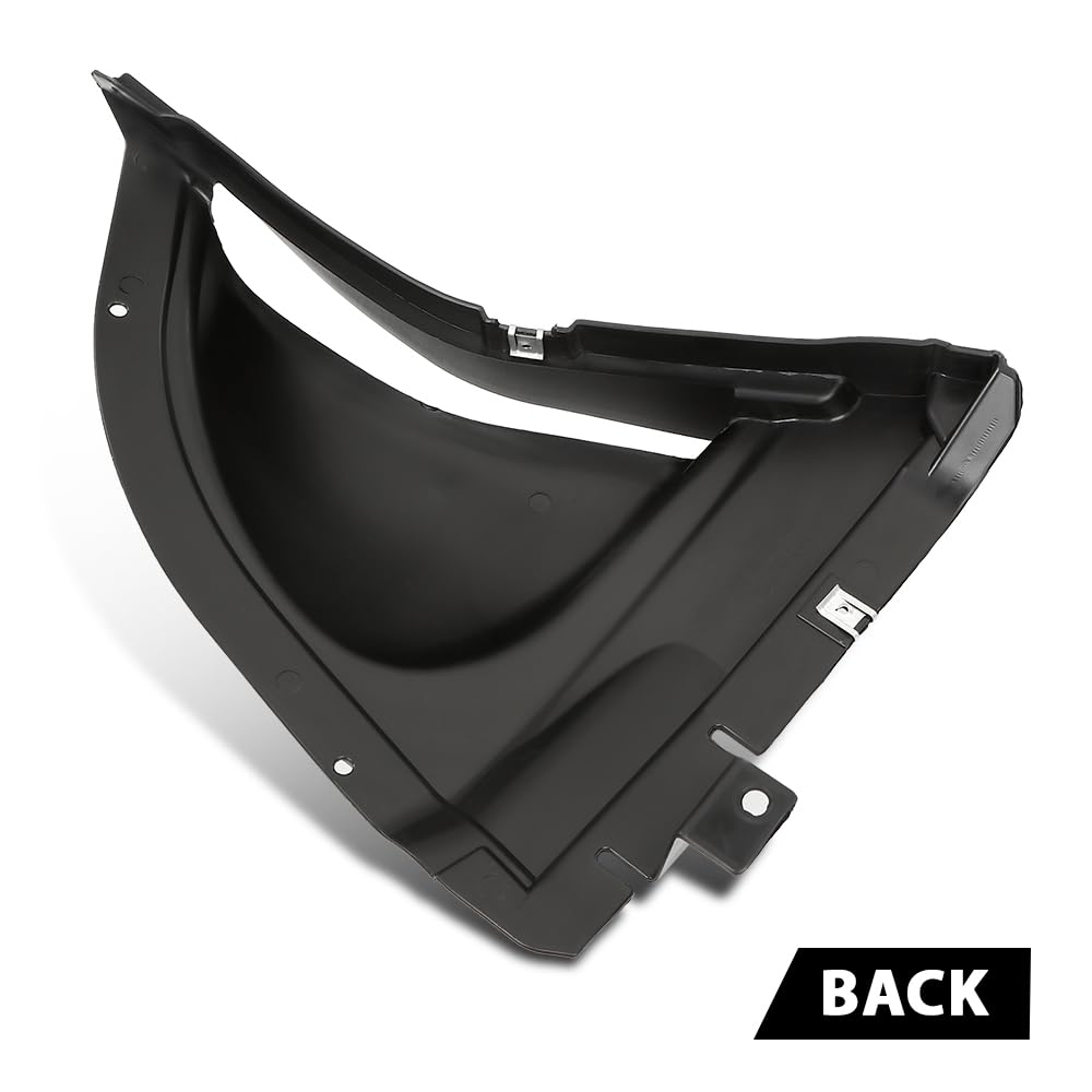 G-PLUS Front Right Fender Liner Inner Assembly, Compatible with BMW 740i 740Li 750i 750Li 2007-2012, Passenger Side, 51757185006