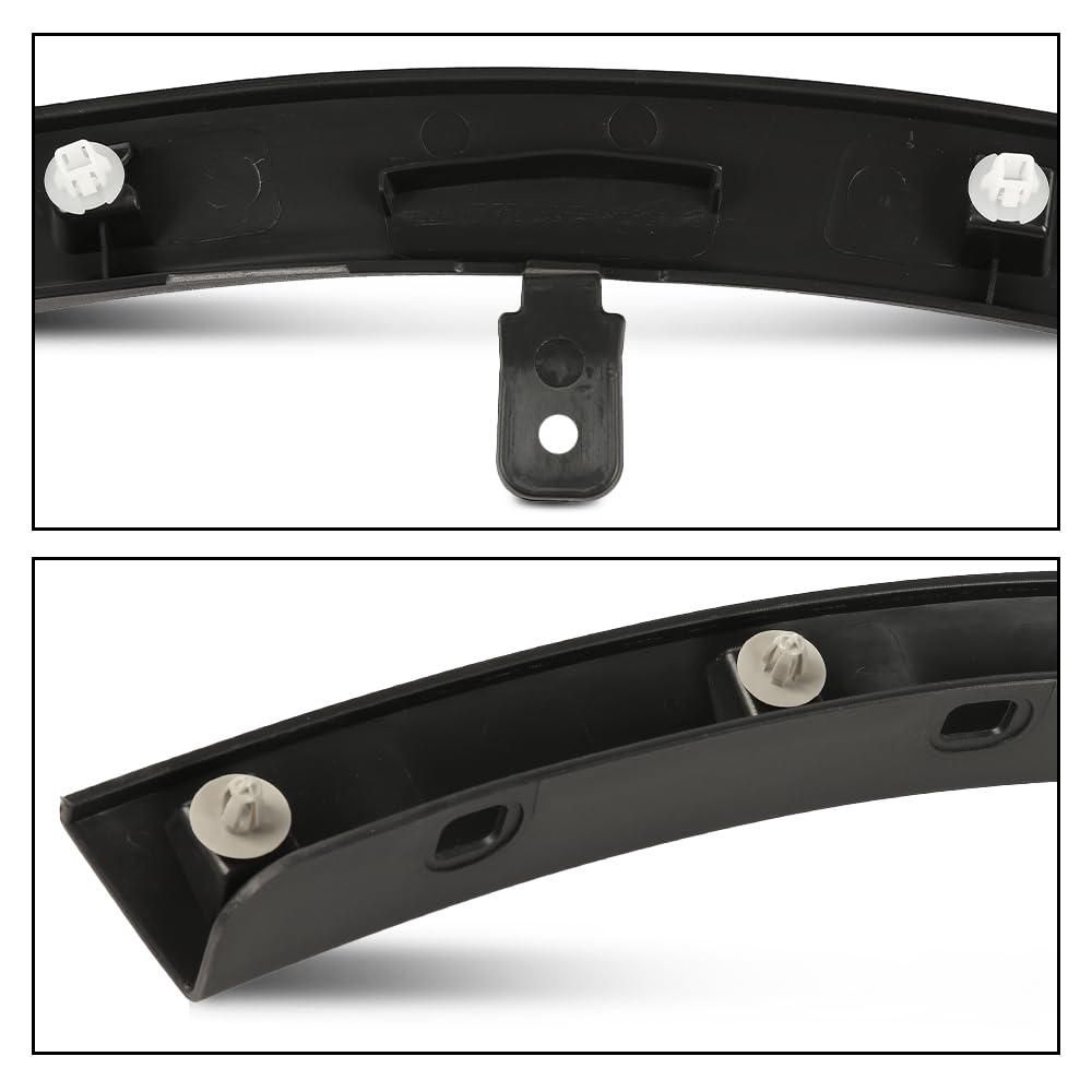 G-PLUS Left Right Front Fender Flares 2pcs Compatible with Nissan Rogue 2014-2020 Driver and Passenger Side Set Textured Fender Molding 638609TA1A NI1291101 638619TA1A NI1290101
