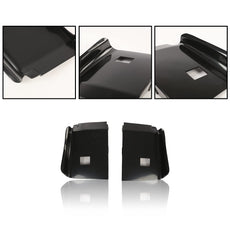 G-PLUS Front Rear Bumper Fillers 11PCS for Cadillac Eldorado 1979-1985 ABS Plastic Front View