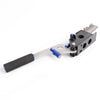 G-PLUS Hydraulic Handbrake Universal Ebrake Fit for Drift Track Rally Racing Emergency Parking E-Brake Adjustable Pre-Load & Pin Locations Vertical Horizontal with Anti-Slip Sponge Handle Blue