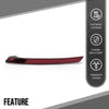G-PLUS Rear Left Light Reflector Compatible with VW Beetle 2012-2016 5C5945701D Red