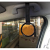 G-PLUS JDM Tsurikawa Ring Round Subway Train Bus Car Handle Hand Straps Drift Charm, Rear Bumper Warning Ring (Black)