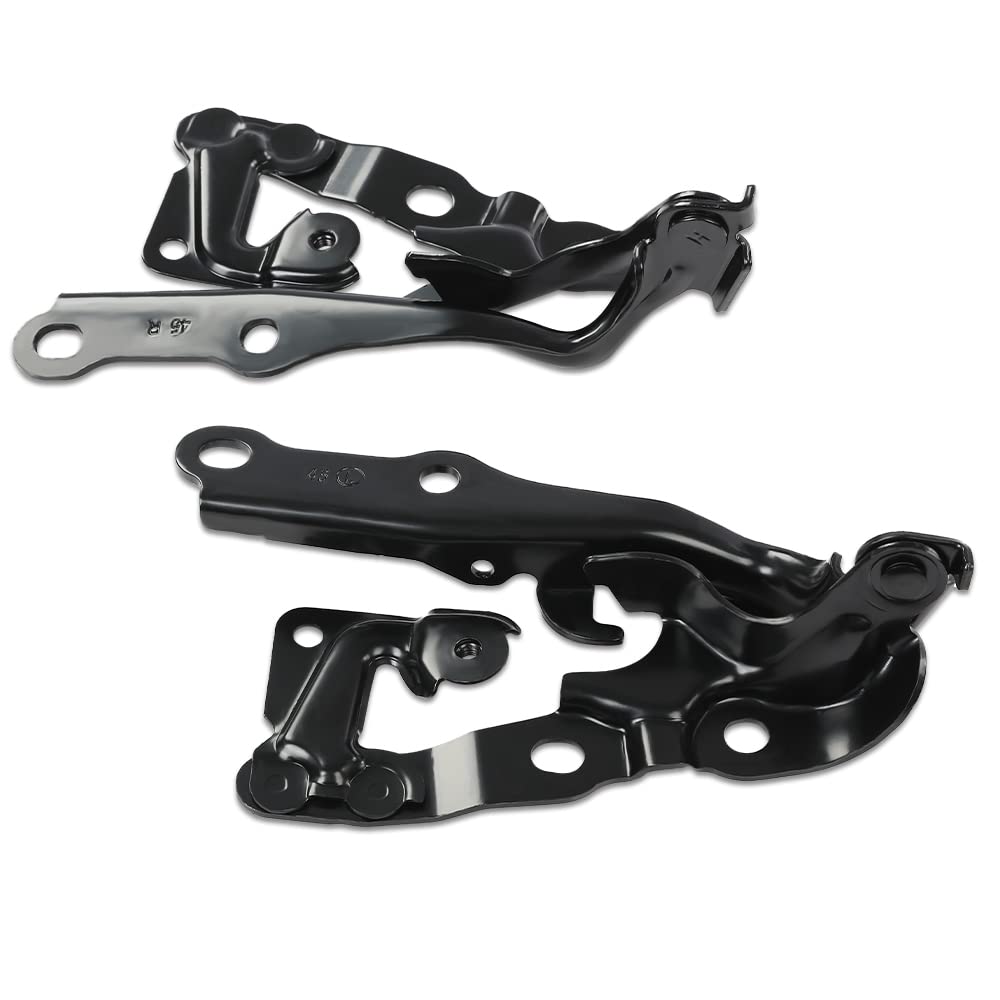 G-PLUS Hood Hinges Right & Left Pair Set Compatible with Ty Camry 2007 2008 2009 2010 2011 TO1236151 & TO1236152 5341006090/5342006060