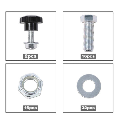 G-PLUS 6" Rear Axle Lowering C Notch & Flip Kit Compatible with Chevy Silverado Sierra Pickup 99-06/1999-2007 Classic 1/2 Ton - Chevy Silverado & GMC Sierra Trucks