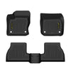 G-PLUS Floor Mats Compatible with Ford Focus 2012 2013 2014 2015 2016 2017 2018 Floor Liners TPE All Weather Custom Fit Floor Cargo Liners 1st & 2nd Row Black 3PCS