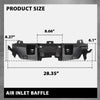 G-PLUS Air Inlet Baffle Deflector Compatible with Jeep Grand Cherokee 2016-2021 68328725AA
