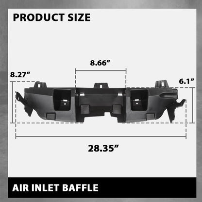 G-PLUS Air Inlet Baffle Deflector Compatible with Jeep Grand Cherokee 2016-2021 68328725AA