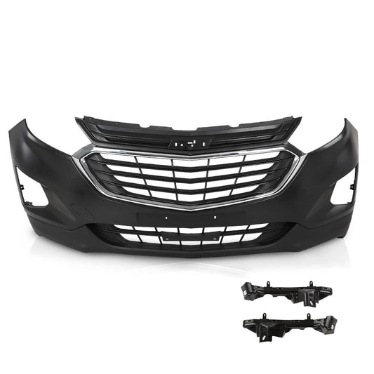 G-PLUS Front Bumper Upper Lower Grille Kit Compatible with Chevy Equinox 2018-2021