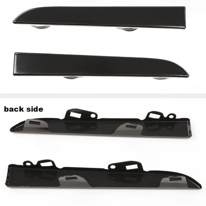 G-PLUS Pair Front Bumper Headlight Grille Filler Trim Panels Set RH & LH Replacement Compatible with Toyota Tacoma 2/4wd 2001-2004 TO1088108 TO1089108