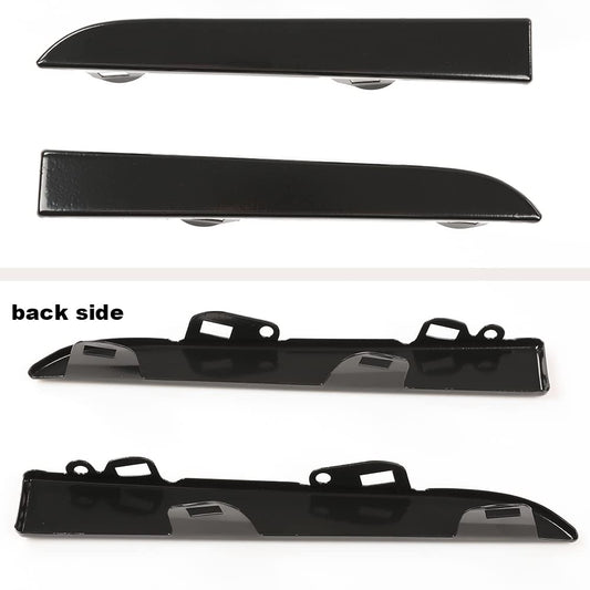 G-PLUS Pair Front Bumper Headlight Grille Filler Trim Panels Set RH & LH Replacement Compatible with Toyota Tacoma 2/4wd 2001-2004 TO1088108 TO1089108