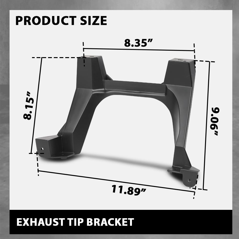 G-PLUS Exhaust Tip Bracket Right Side Compatible with Jeep Cherokee 2019-2021 68338961AA