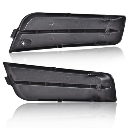 G-PLUS Front Bumper Fog Lamp Cover Compatible with 2011 2012 2013 2014 Chevy Cruze Eco/LS/LT/LTZ Fog Light Cover Fog Lamp Bezel Trim Frame 94831150 94831149