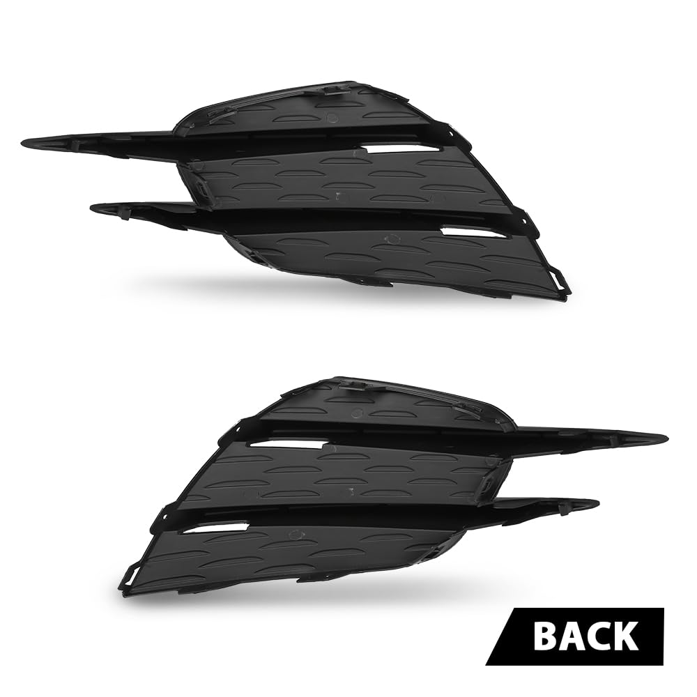 G-PLUS Pair Front Bumper Outer Grille Fog Light Cover, Compatible with Benz A220 2019-2022, LH Driver & RH Passenger Side 2PCS, 1778858300, 1778858400