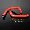 G-PLUS Silicone Radiator Tube Kit Clamps Compatible With 1967-1969 1968 Chevy Camaro Firebird T/A V8 Red