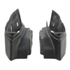 G-PLUS Rear Fiberglass Bumper Filler Compatible with Cadillac Deville 1980-1992/ Fit for Cadillac Fleetwood 1980-1992 /Fit Cadillac Brougham 1980-1992 Black Bumper Filler Set of 4
