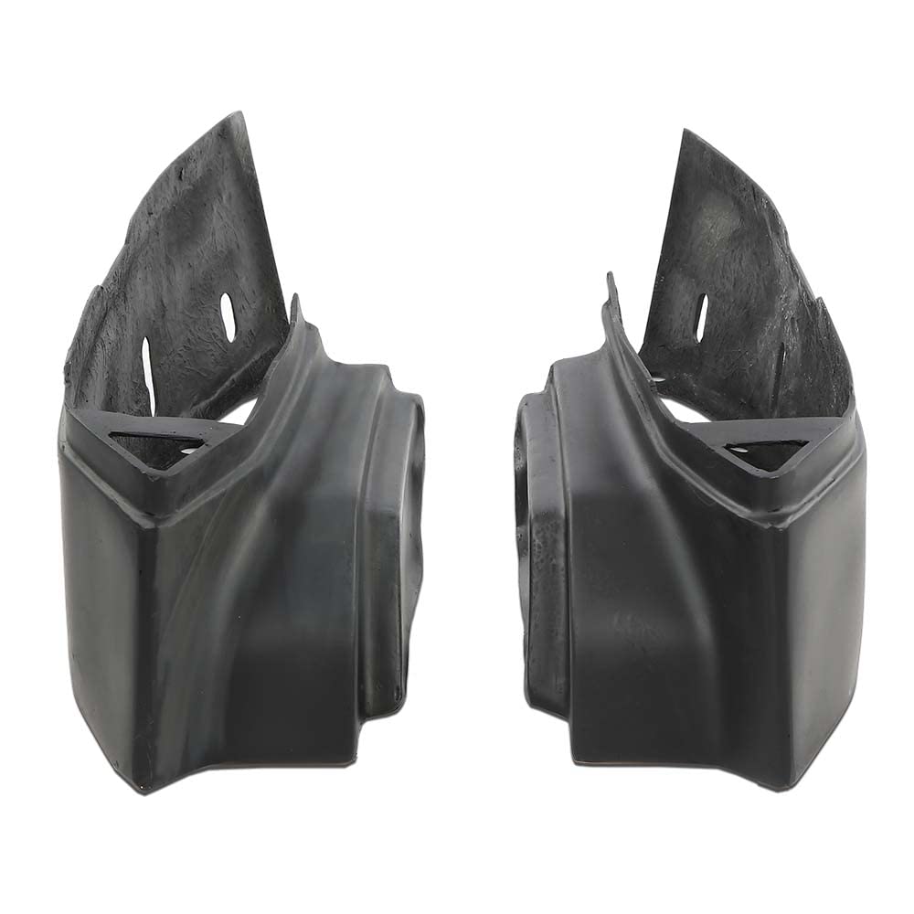 G-PLUS Rear Fiberglass Bumper Filler Compatible with Cadillac Deville 1980-1992/ Fit for Cadillac Fleetwood 1980-1992 /Fit Cadillac Brougham 1980-1992 Black Bumper Filler Set of 4