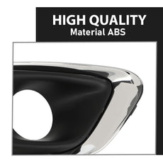 G-PLUS Fog Light Cover Trim for Jeep Compass 2011-2017 LH RH Close-up View