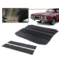 G-PLUS Headliner for Oldsmobile Cutlass 1969-1972 Black Front View