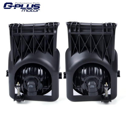 G-PLUS Bumper Fog Lights Pair Compatible With GMC Sierra 1500 2500 3500 2003-2006 Pickup Lamps Left and Right Clear