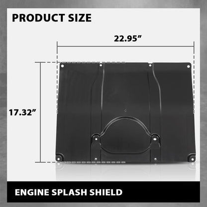 G-PLUS Engine Splash Shields Front Compatible with BMW X3 X4 2018-2023 51757394744