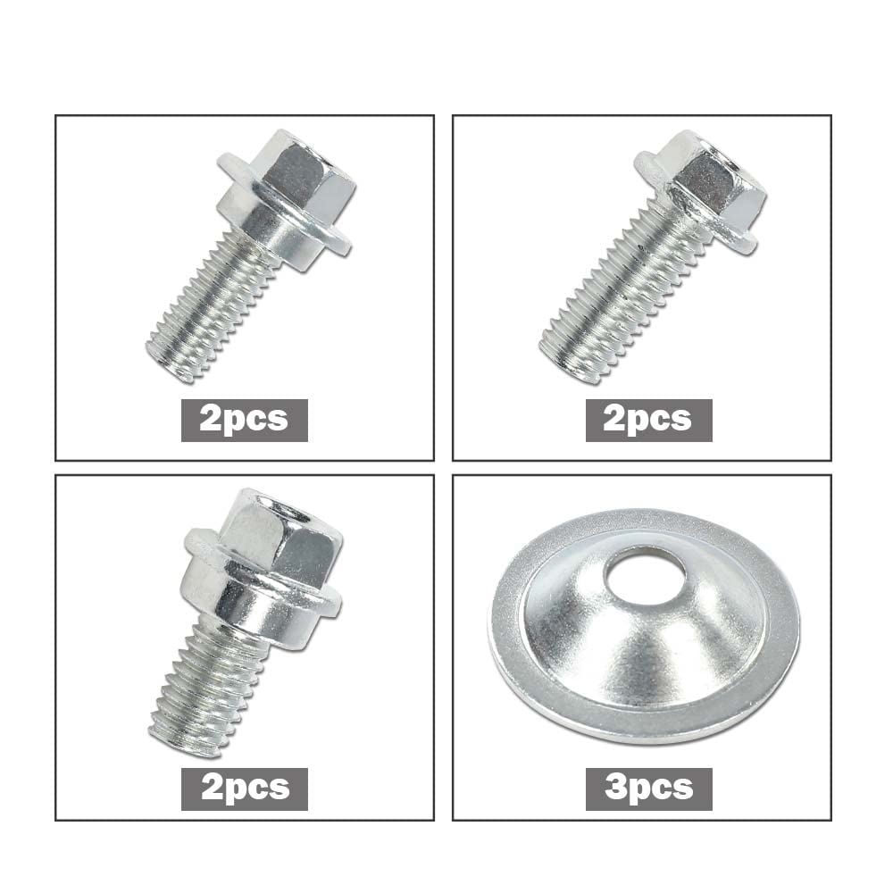 G-PLUS Plastic Bodywork Bolt Kit Compatible with Kx Kx60 Kx65 Kx80 Kx85 Kx125 Kx250 Kx500 Kawasaki