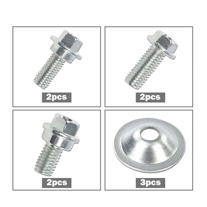 G-PLUS Plastic Bodywork Bolt Kit Compatible with Kx Kx60 Kx65 Kx80 Kx85 Kx125 Kx250 Kx500 Kawasaki