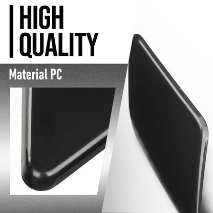 G-PLUS Left Right Headlight Washer Cover Pair Compatible with Volvo S40 V50 2008-2012 39886377, 39886397 Glossy Black
