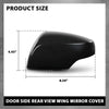 G-PLUS Door Side Rear View Wing Mirror Cover Cap Pair Compatible with Subaru Forester 2014-2018 (non eyesight detection),Fit Subaru Outback Crosstrek Impreza 2012-2014 91059AJ200